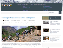Tablet Screenshot of blog.nepaladvisor.com